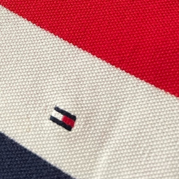 Tommy Hilfiger Horizontal Stripe Youth XL Boy’s Golf Shirt - Picture 8 of 10